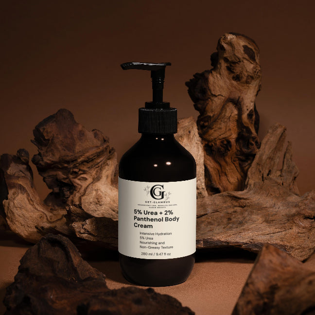 5% Urea + 2% Panthenol Body Cream - Intensive Hydration (Boston Amber)