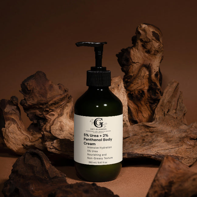 5% Urea + 2% Panthenol Body Cream - Intensive Hydration (Boston Amber)