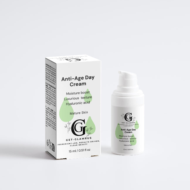 Anti-Age Day Cream - Hyaluronic Acid Moisturiser for Mature Skin