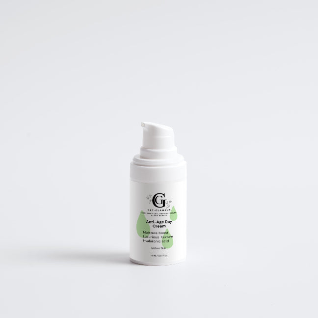 Anti-Age Day Cream - Hyaluronic Acid Moisturiser for Mature Skin