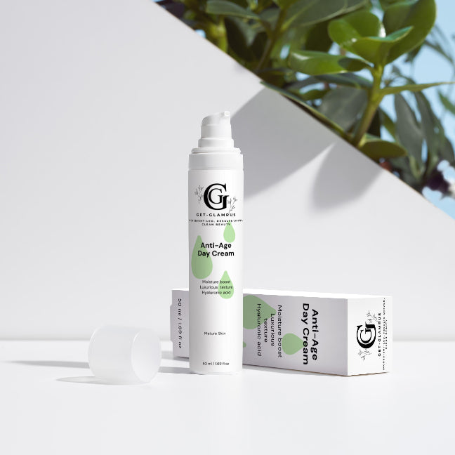 Glamrus Denní krém proti stárnutí 50 ml / 1,69 fl oz (bílá lahvička)