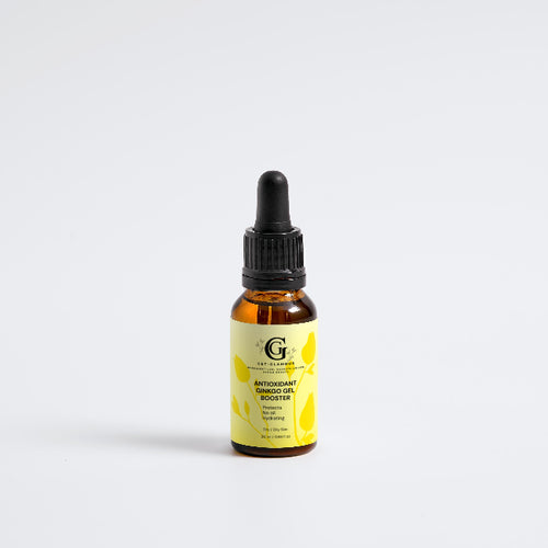 Antioxidant Ginkgo Gel Booster - Hydrating Face Serum (Amber Dropper Bottle)