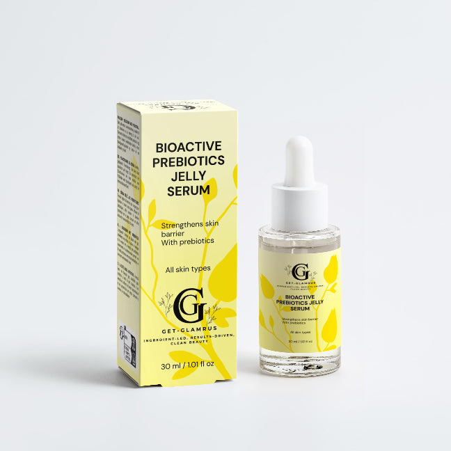Bioactive Prebiotics Jelly Serum - Hyaluronic Acid Face Serum (White Dropper Bottle)