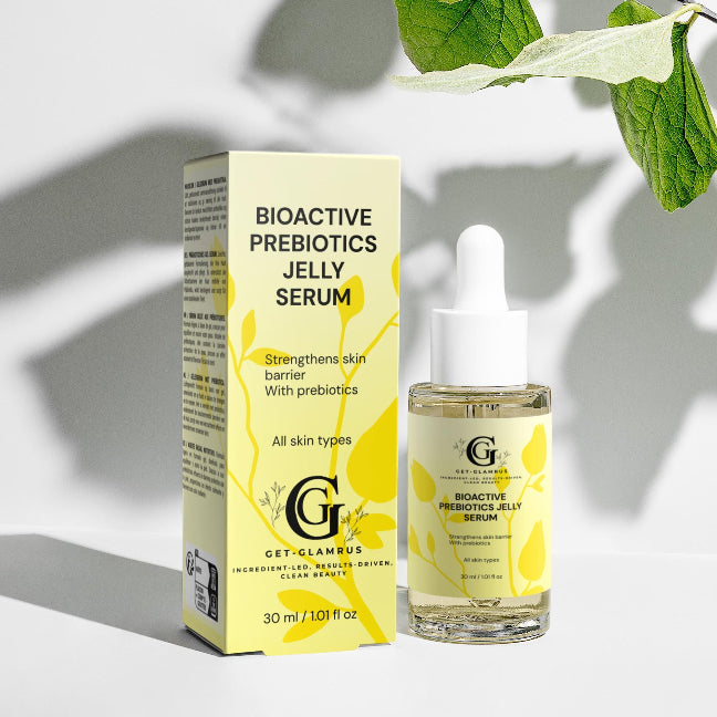 Bioactive Prebiotics Jelly Serum - Hyaluronic Acid Face Serum (White Dropper Bottle)