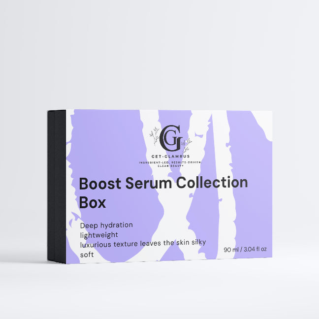 Boost Serum Collection Box - 3 Anti-Aging Serums for Dehydrated Skin