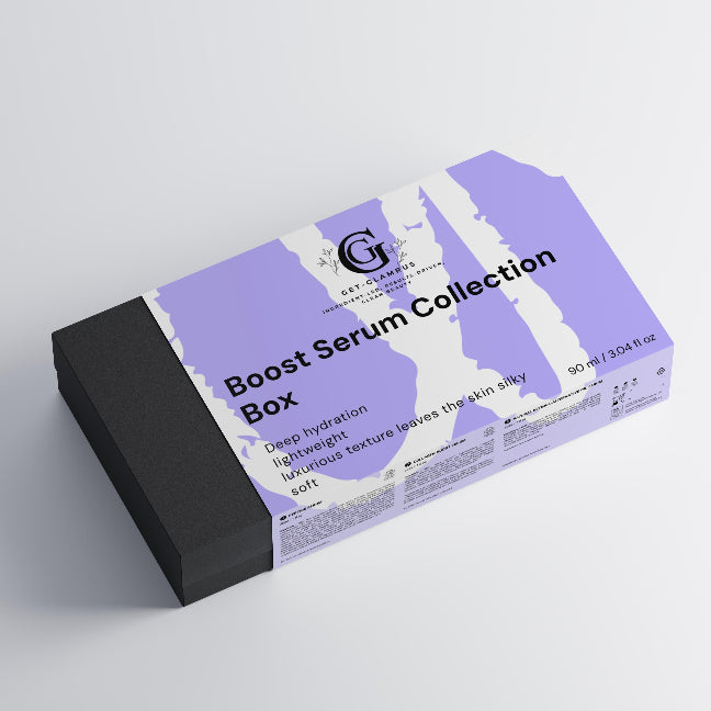 Boost Serum Collection Box - 3 Anti-Aging Serums for Dehydrated Skin