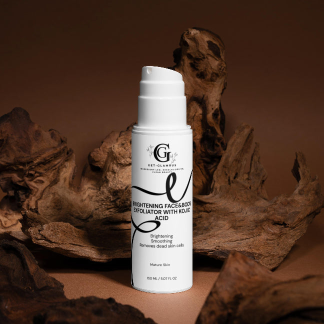 Brightening Kojic Acid Body Exfoliator - Dark Spot Treatment
