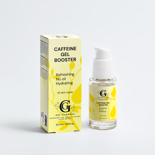 Caffeine Gel Booster Pump Bottle | Under-Eye Fatigue & Anti-Aging Serum (Pump Bottle)