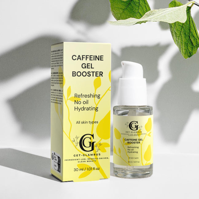 Caffeine Gel Booster Pump Bottle | Under-Eye Fatigue & Anti-Aging Serum (Pump Bottle)