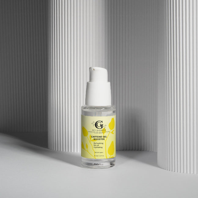 Caffeine Gel Booster Pump Bottle | Under-Eye Fatigue & Anti-Aging Serum (Pump Bottle)