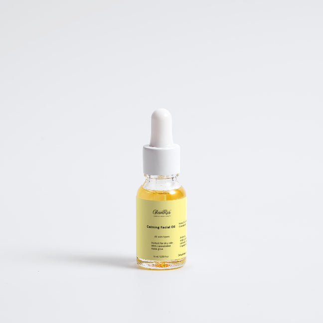 Calming Facial Oil (Clear Bottle)