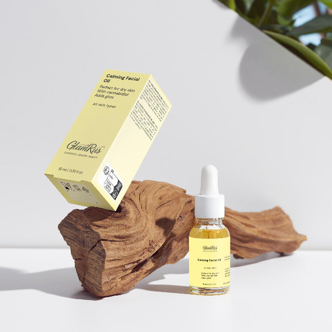 Calming Facial Oil (Clear Bottle)