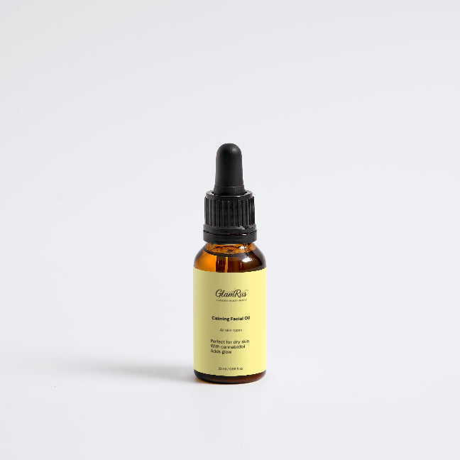 Calming Facial Oil (Amber Bottle)