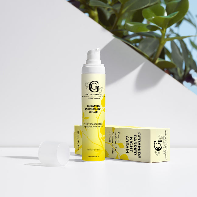 Ceramide Night Cream - Barrier Repair Moisturizer (Pump Bottle)