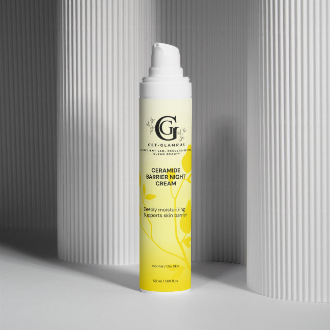 Ceramide Night Cream - Barrier Repair Moisturizer (Pump Bottle)