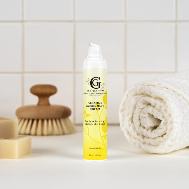 Ceramide Night Cream - Barrier Repair Moisturizer (Pump Bottle)