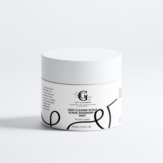 Deep Cleanse Scalp Scrub, Rosemary & Mint