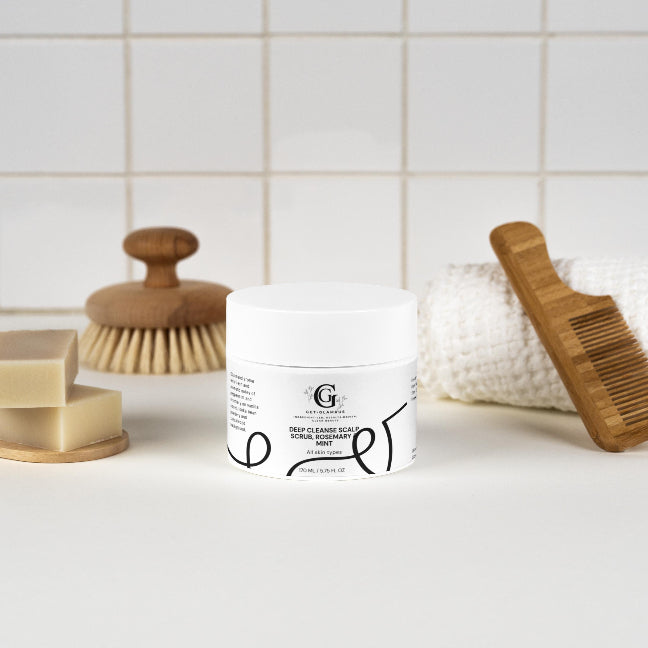 Deep Cleanse Scalp Scrub, Rosemary & Mint