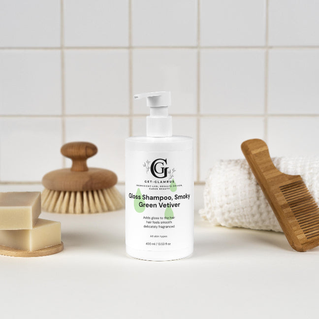 Gloss Shampoo, Smoky Green Vetiver