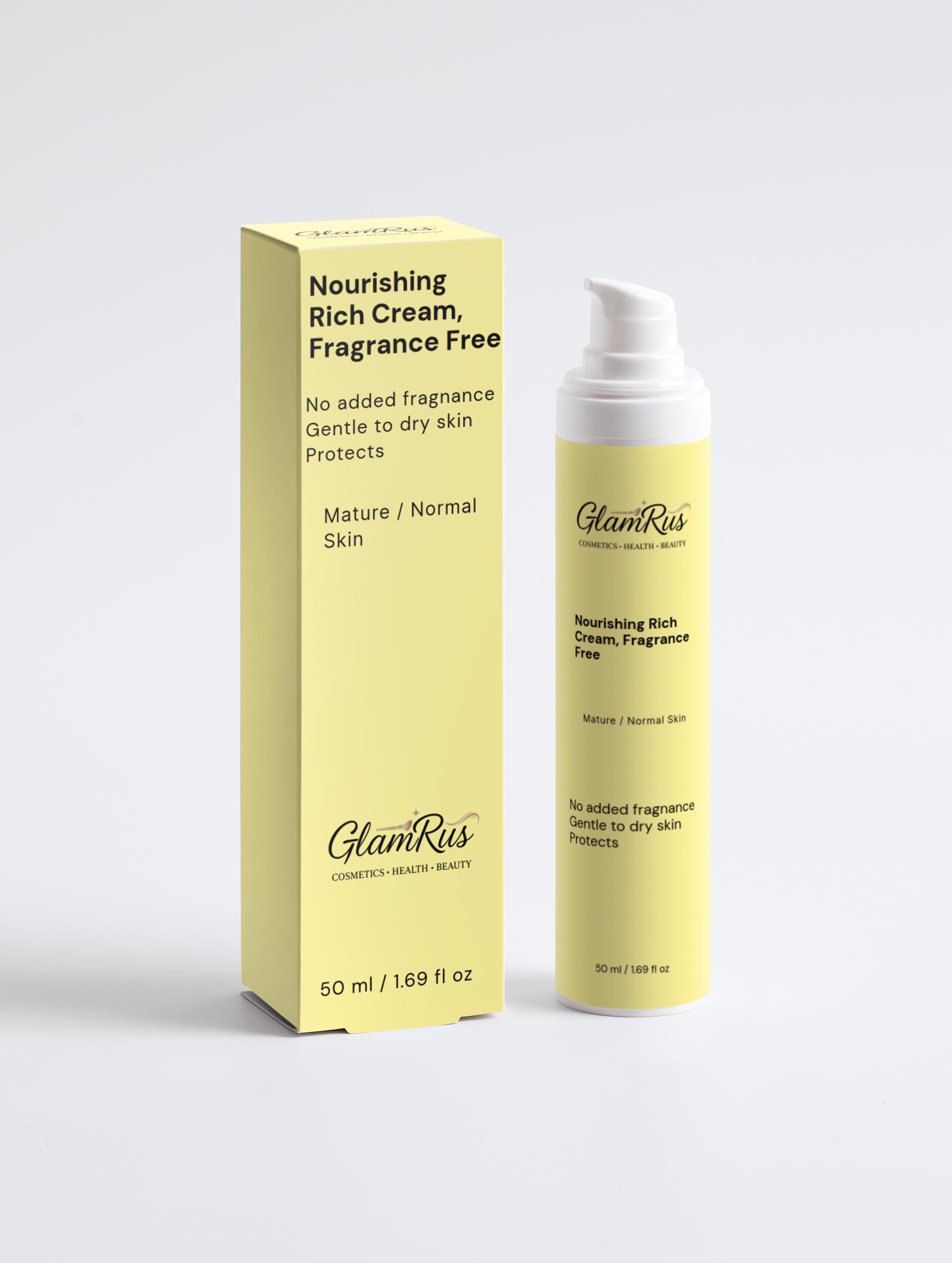 Nourishing Rich Cream, Fragrance Free