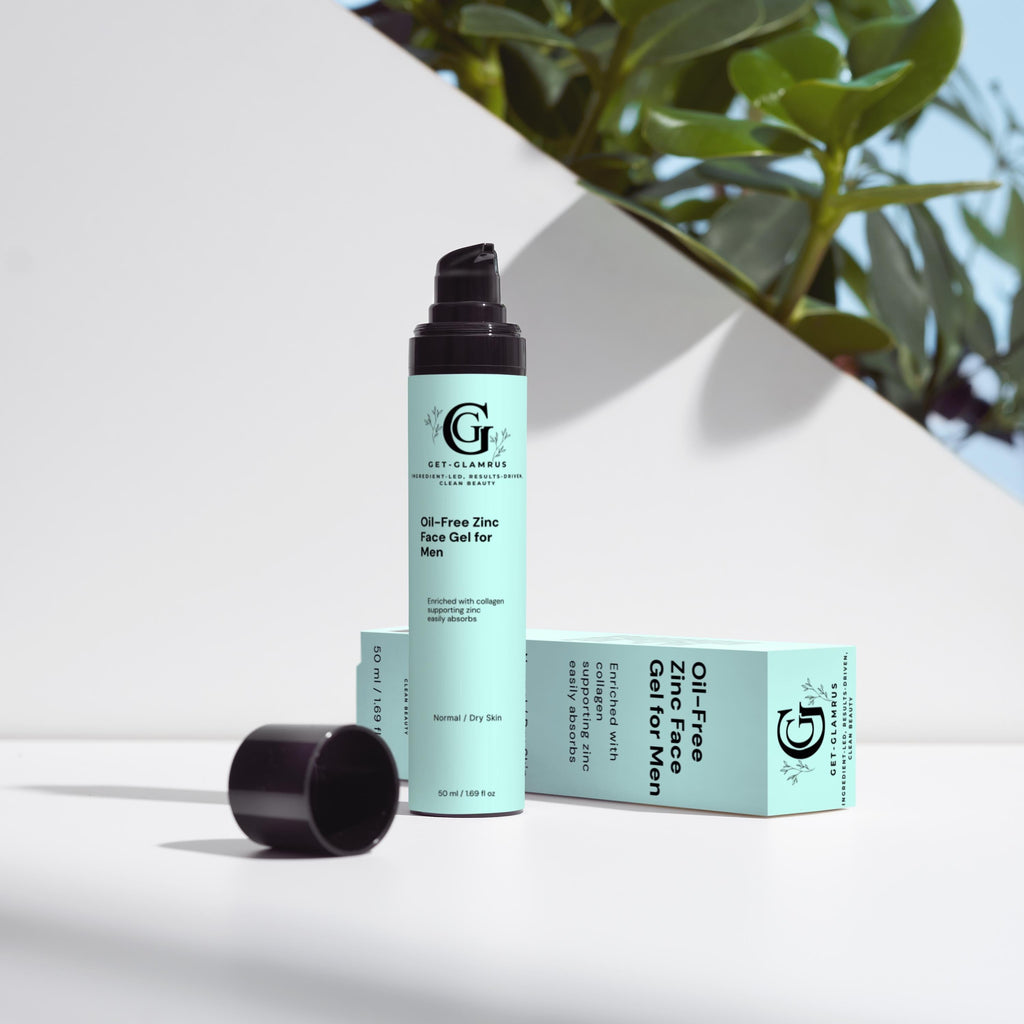 Oil-Free Zinc Face Gel for Men