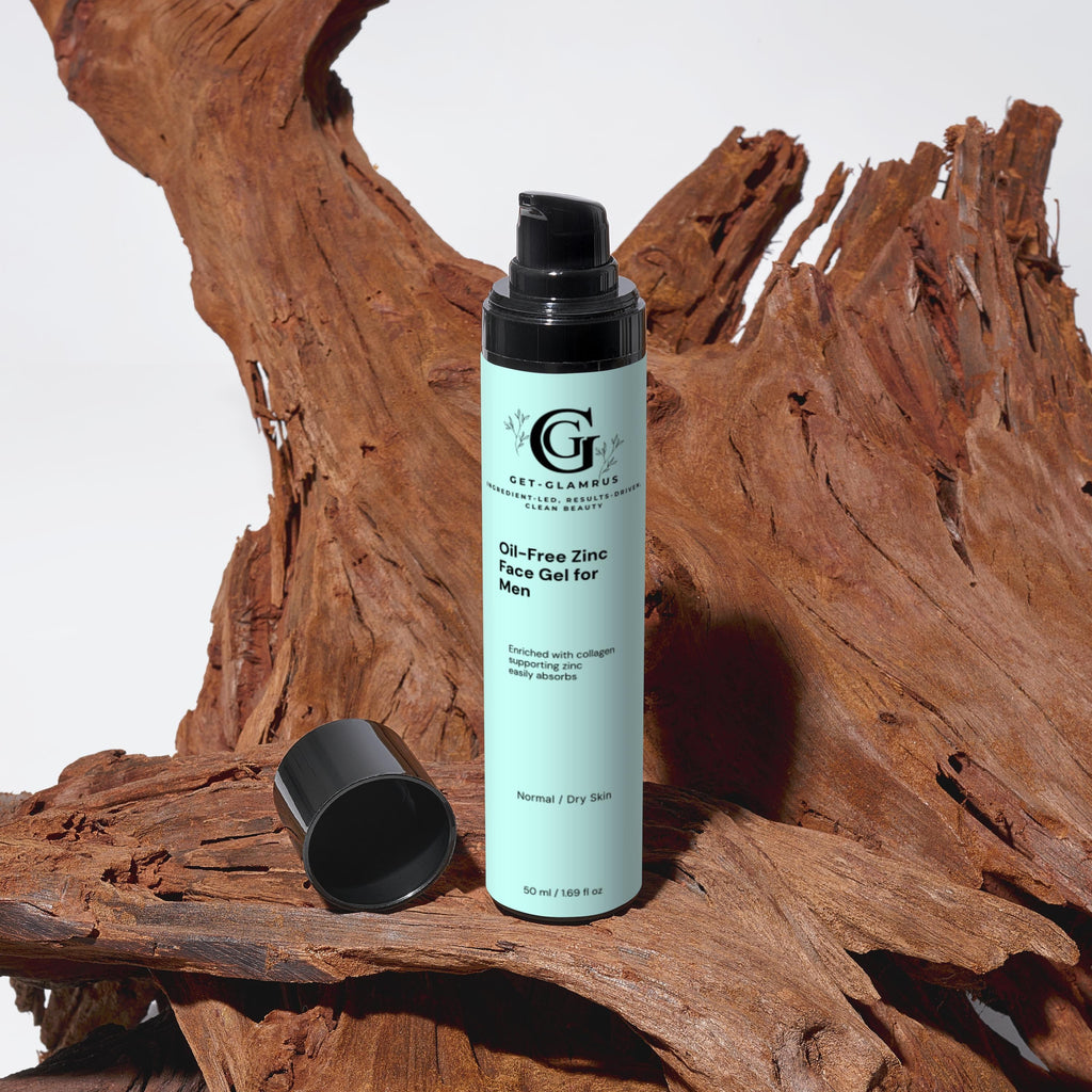 Oil-Free Zinc Face Gel for Men