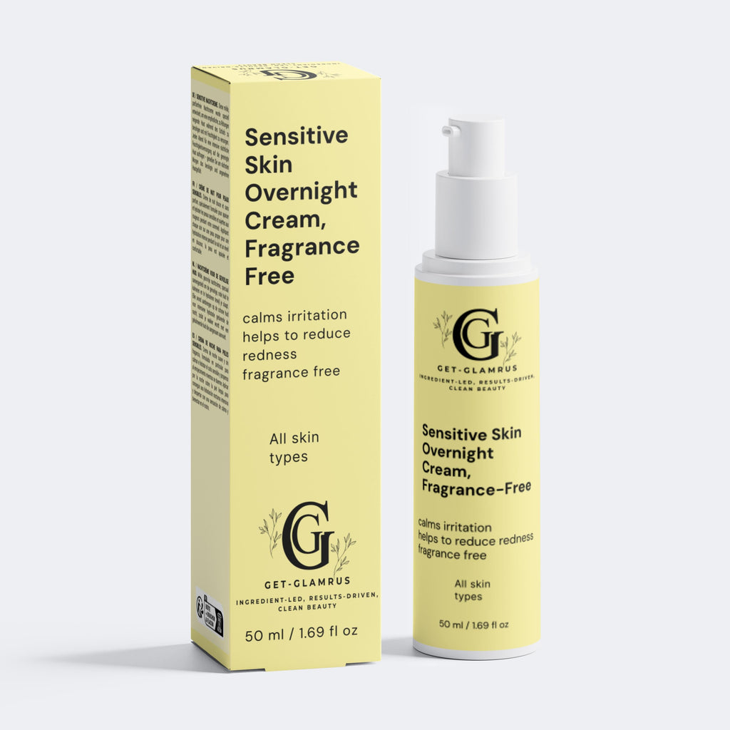 Sensitive Skin Overnight Cream, Fragrance-Free