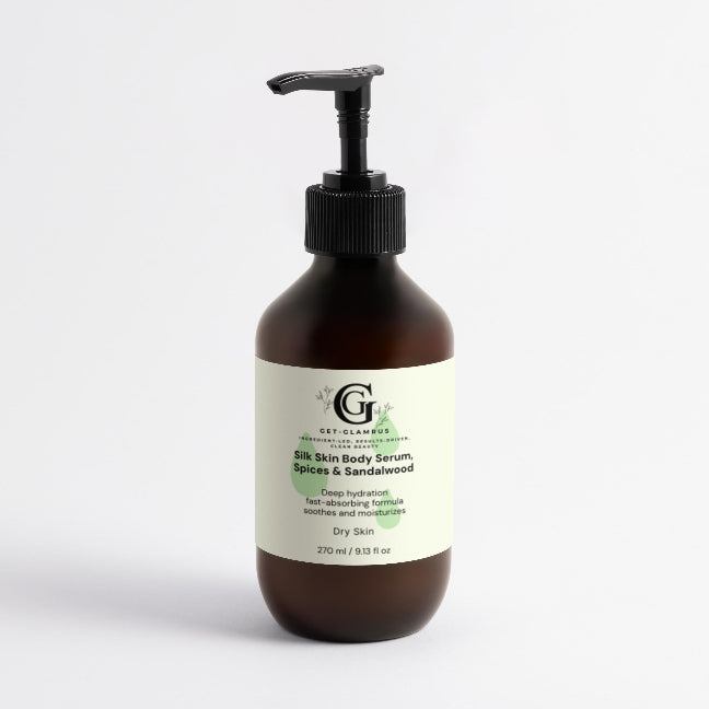 Silk Skin Body Serum - Spices & Sandalwood Scent
