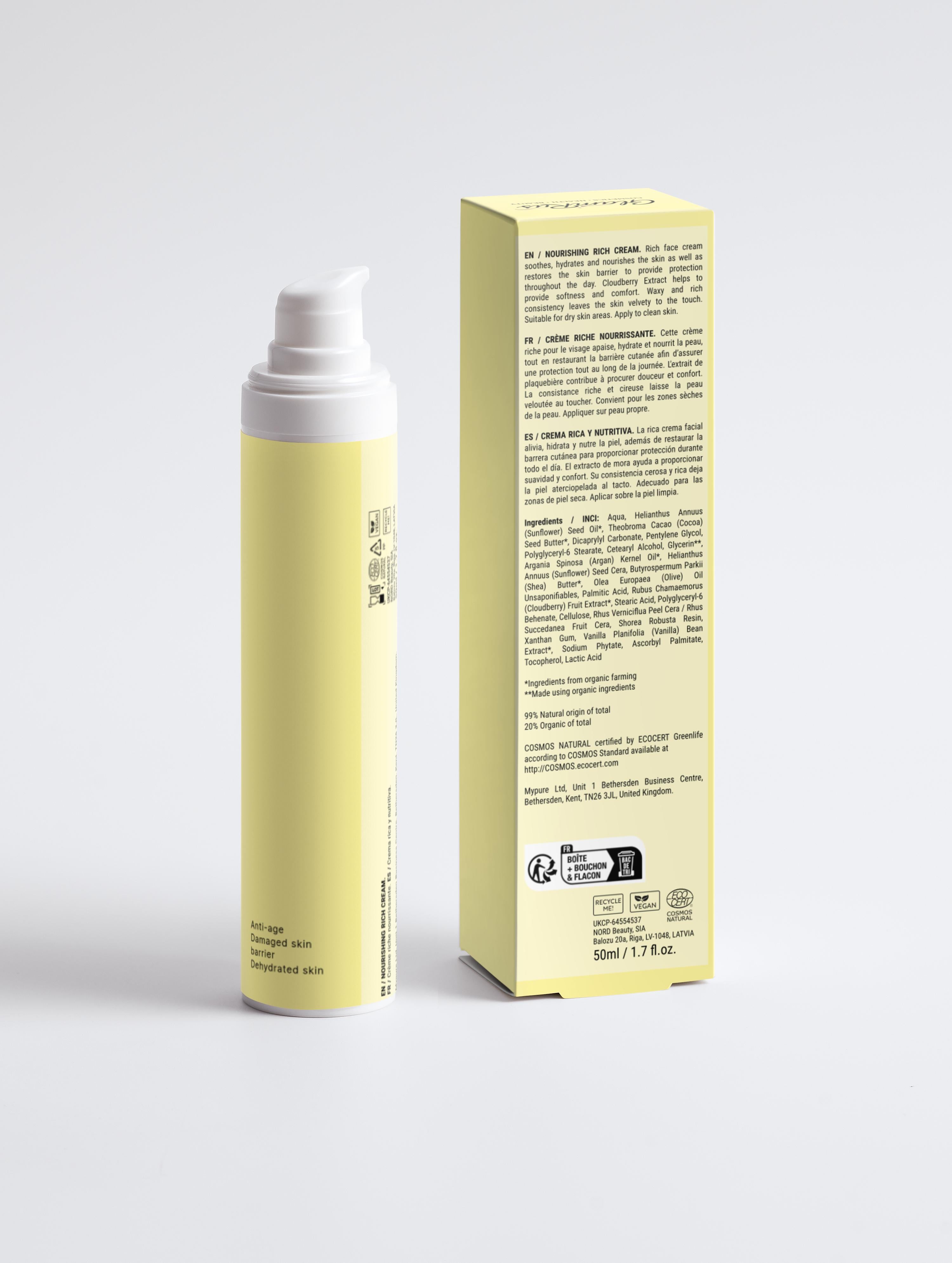 Nourishing Rich Cream, Fragrance Free